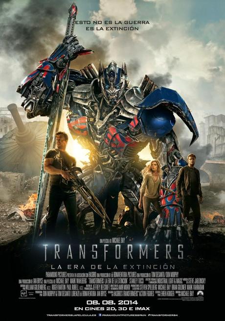 Transformers: La era de la extinción de Michael Bay