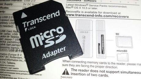 Nueva compra: Transcend Usb 2.0 Card Reader. Nueva compra: Transcend Usb 2.0 Card Reader.