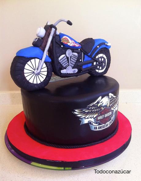 TARTA MOTO HARLEY DAVIDSON