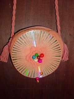 16 IDEAS Bolsos hechos con CD'S reciclados