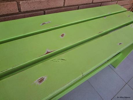 Banco de madera para mi rincón de ensueño Banco de madera para mi rincón de ensueño