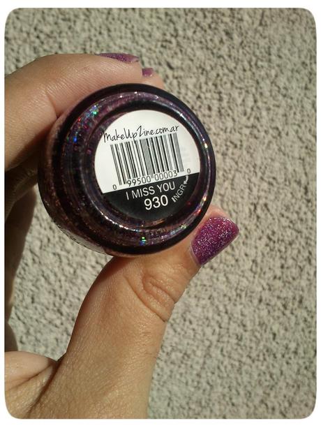 Swatch - I Miss you, de Sinful Colors. Swatch - I Miss you, de Sinful Colors.