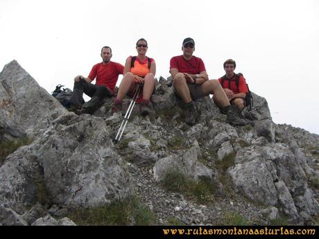 Ruta Tuiza - Portillín - Fontanes: Cima del Fontán Sur