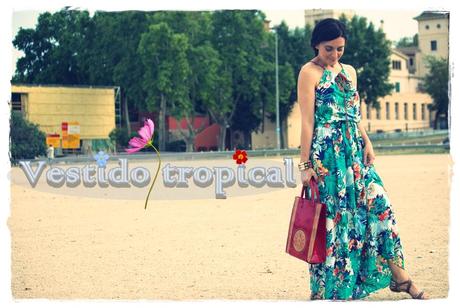 Vestido tropical Vestido tropical