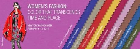 Pantone: Fall 2014 Pantone: Fall 2014