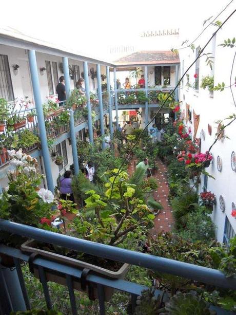 Regenerando Málaga con la comunidad local Vista de uno de los patios colectivos o corralones – Imagen por USER Málaga