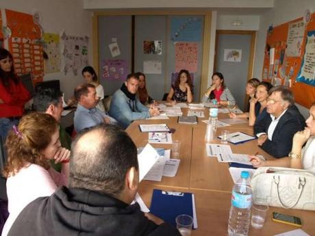Regenerando Málaga con la comunidad local Reunión del Grupo de Apoyo Local - Imagen por USER Málaga