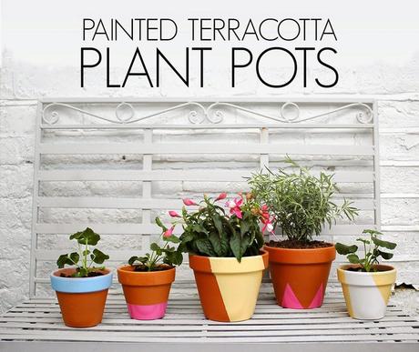 DIY: PINTAR MACETAS DE TERRACOTA