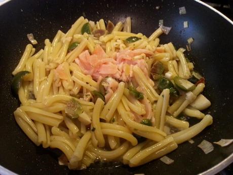 Casarecce salmón y aceitunas – Casarecce salmone e olive casareccesalmoneolive2