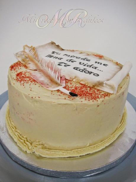 RED VELVET CON GANACHÉ DE CHOCOLATE BLANCO RED VELVET CON GANACHÉ DE CHOCOLATE BLANCO