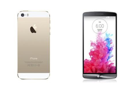 iPhone 5s VS LG G3