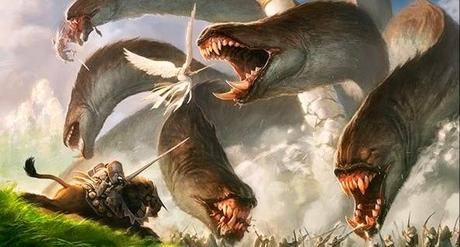 Seres mitológicos terrestres #10 HIDRA Seres mitológicos terrestres #10 HIDRA