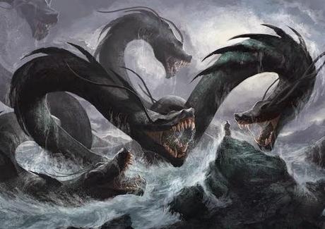 Seres mitológicos terrestres #10 HIDRA Seres mitológicos terrestres #10 HIDRA