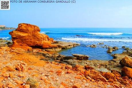 TURISTAespaña: Las Calas del litoral norte de la Ciudad de Torrevieja en Alicante, Comunidad/Comunitat Valenciana.