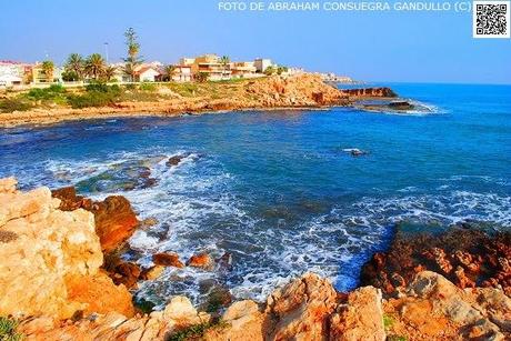 TURISTAespaña: Las Calas del litoral norte de la Ciudad de Torrevieja en Alicante, Comunidad/Comunitat Valenciana.