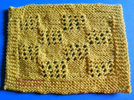 0045.- Punto calado en cuadrados 0045.- Punto calado en cuadrados