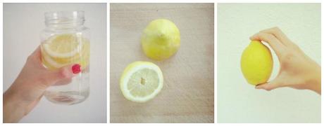 Mi ritual de cada mañana: agua + limón