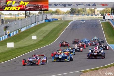 LA FORMULA E REALIZA SU PRIMERA SIMULACION DE CARRERA EN DONINGTON PARK