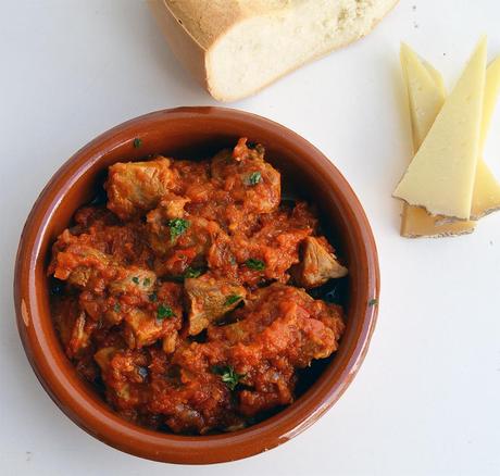 Carne con tomate Carne con tomate