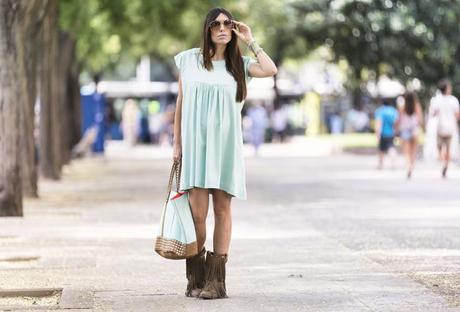 street style barbara crespo tiffany dress the corner shop fashion blogger outfit blog de moda street style barbara crespo tiffany dress the corner shop fashion blogger outfit blog de moda