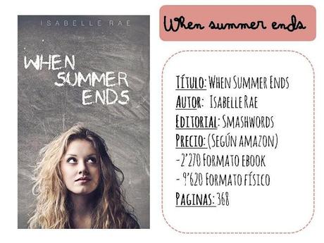 Reseña: When Summer ends Reseña: When Summer ends