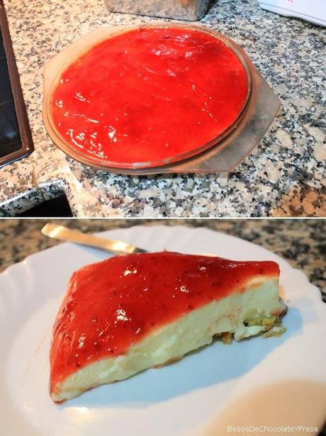 TARTA DE QUESO Y FRESA TARTA DE QUESO Y FRESA