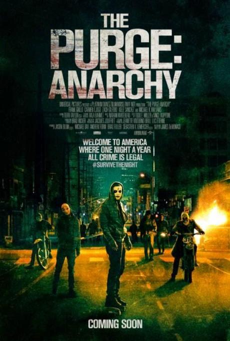 The purge: anarchy. Mejor que la primera (?) pero con menos sorpresas