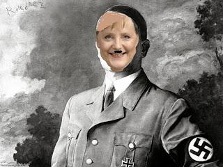 Angela Merkel se disfraza para Halloween