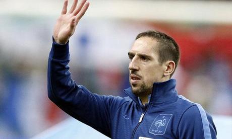 Franck Ribery se retira de la selección de Francia Franck Ribery se retira de la selección de Francia