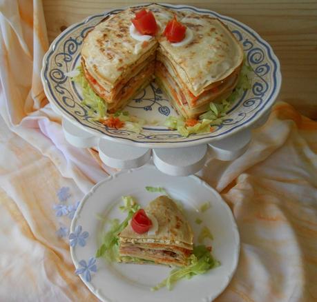 Torre de panqueques Torre de panqueques