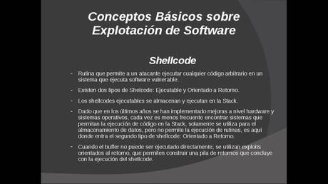 Explotación de Software Parte 28 – Conceptos Básicos sobre ShellCoding
