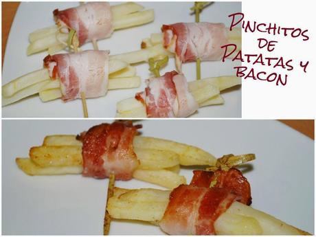 Pinchitos de Patatas y Bacón Pinchitos de Patatas y Bacón