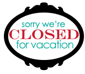 Cerrado por vacaciones
