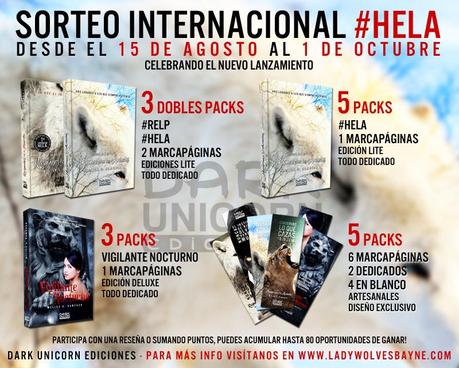 GRAN SORTEO DE LANZAMIENTO #HELA