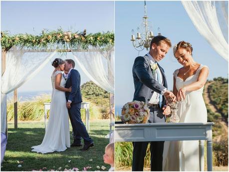 La boda de Shona y Adam en el Cortijo Pedro Jiménez