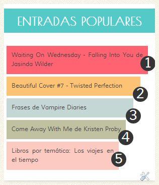 Tutorial: Entradas Populares Multicoloridas. Entradas Populares 1 #Blogger #Colores