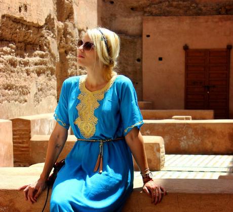 Kaftán azul Kaftán azul