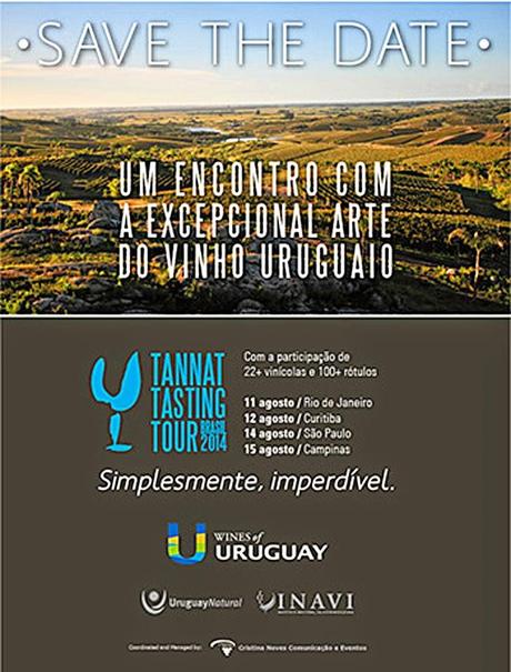 Tannat Tasting Tour Brasil 2014 en Curitiba organizado por Wines of Uruguay