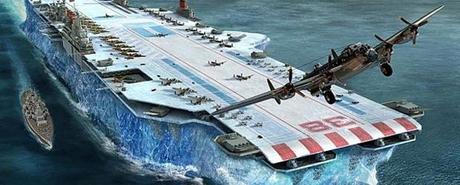 Los portaaviones de hielo, la singular arma de la Royal Navy.
