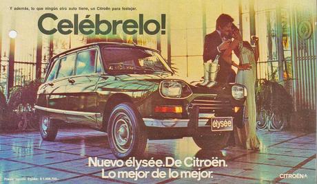 Élysée un Citroën de color verde