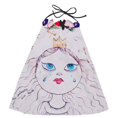 Moda infantil Le Petit Mammouth vestido princesa