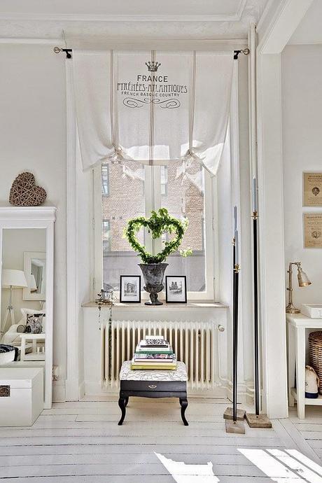 Romántico francés en un apartamento nórdico Romántico francés en un apartamento nórdico