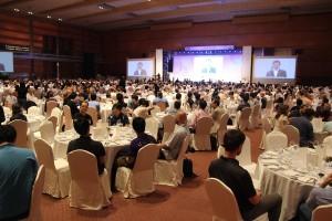 Cena del Congreso Internacional de Matemáticos: buk y taekwondo