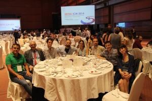Cena del Congreso Internacional de Matemáticos: buk y taekwondo