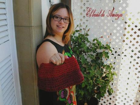 Bolso de trapillo bicolor Bolso de trapillo bicolor