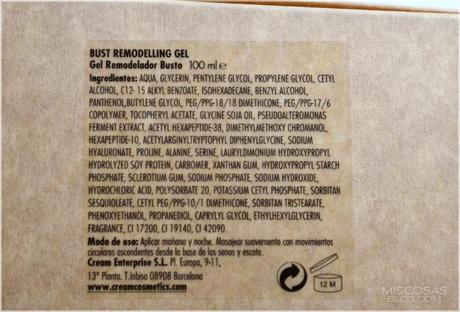 crea-m cosmetics · Bust Remodelling Gel crea-m cosmetics · Bust Remodelling Gel