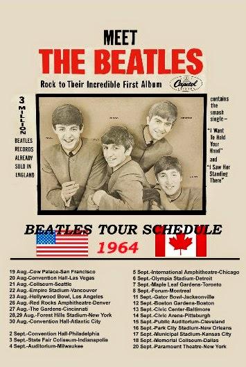 50 AÑOS: 1er TOUR EN NORTEAMÉRICA - EE.UU. Y CANADÁ - 1964 [VIDEO]