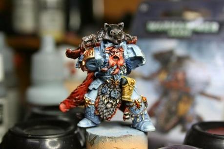 Pintado de los ojos de la piel de lobo Njal Stormcaller terminados Pintado de los ojos de la piel de lobo Njal Stormcaller terminados