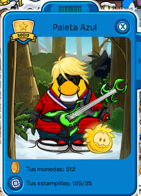 Yeti en Club Penguin (Información y Exclusivo Video) paleta yeti