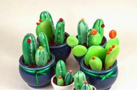 DIY. Cactus con piedras DIY. Cactus con piedras